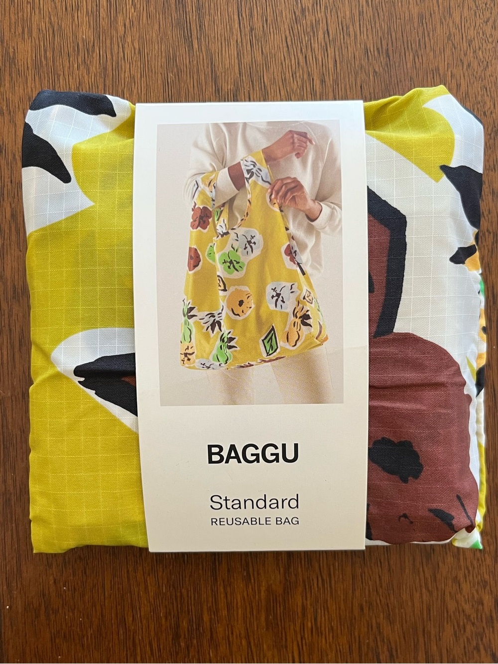 BAGGU Standard Reusable Bag - Paper Floral